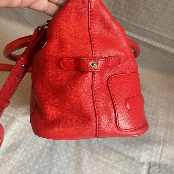 See by Chloe Kay Red Leather Satchel w/Charms - Picture 10 of 15